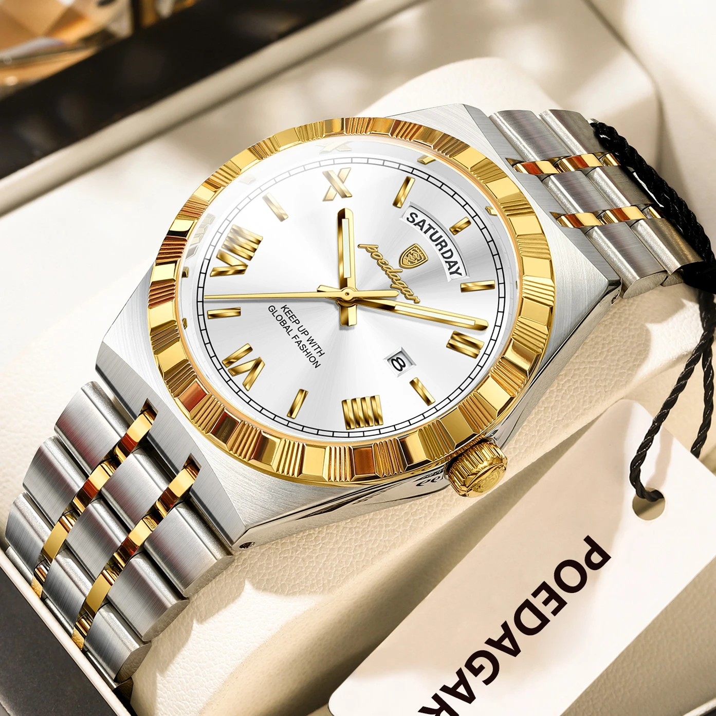 675 Gold White