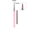 12Style Different Colored Handle Nail Acrylic Brush Liquid Powder DIY Nail Drawing Nail Art Bruses 3