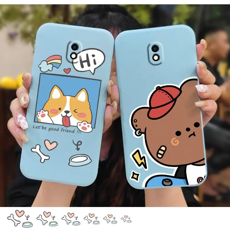 Custodia Protettiva Custodia Per Telefono Cartoon Per Samsung Galaxy J530/J5 2017/J5 Pro Custodia Per Telefono