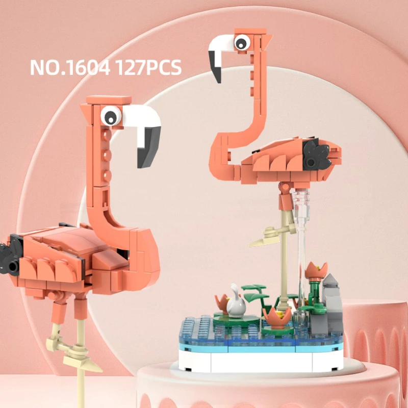 flamingo building blocks