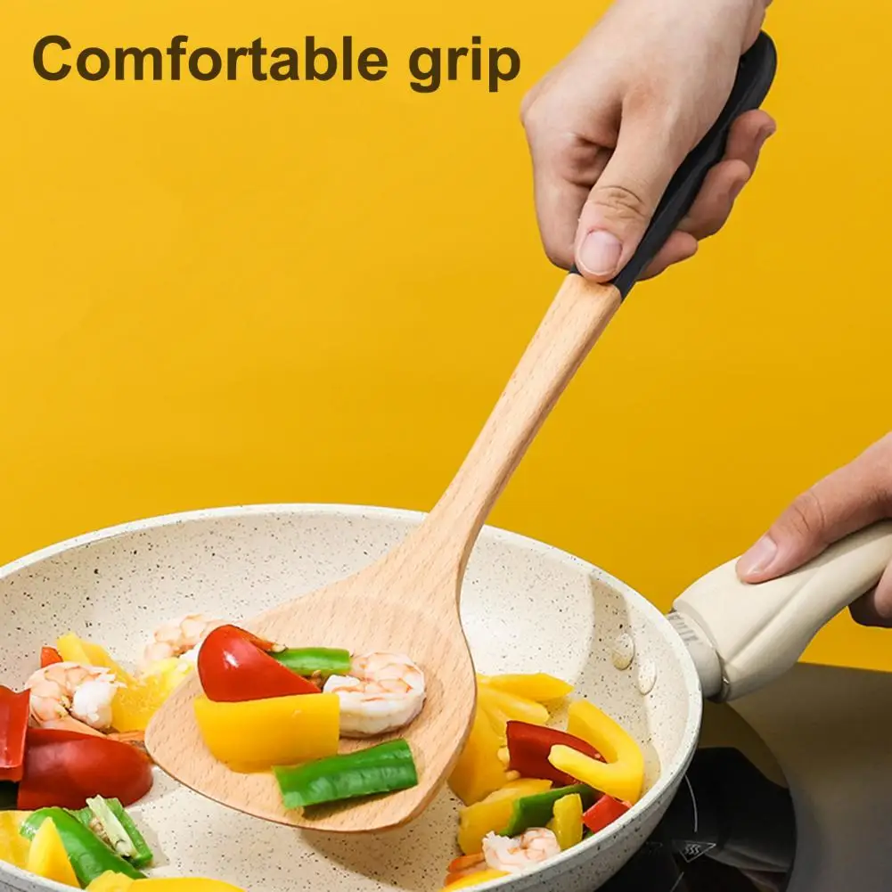 

Cooking Utensils Set Kitchen Tool Set High-quality Anti-skid Wooden Kitchen Utensils Set 5-piece Temperature Resistant Cookware