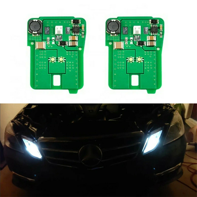 

2Pcs Xenon White 6000k LED Parking Position Lights For Mercedes-Benz W212 E-Class AMG 2010 2011 2012 2013