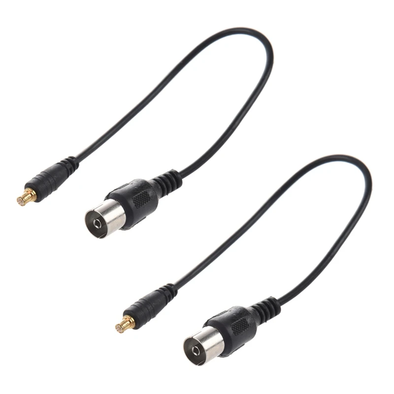 

2X RF Coaxial To MCX TV Antenna Cable Adaptor DVB-T DVBT