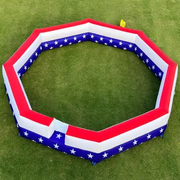 Gaga Ball Pit Inflatable with Air Blower Portable Gagaball Court Inflates in Under 3 Minutes Balls Pit 15FT/20FT for Sport Game 1