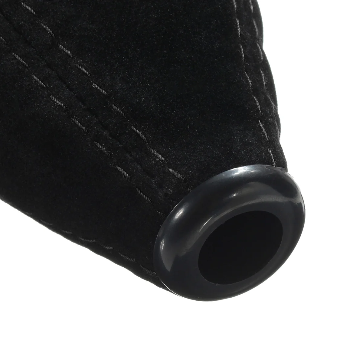 Premium Suede & PU Leather Gear Shift Knob Cover Boot Gaiter - Multiple Color Options