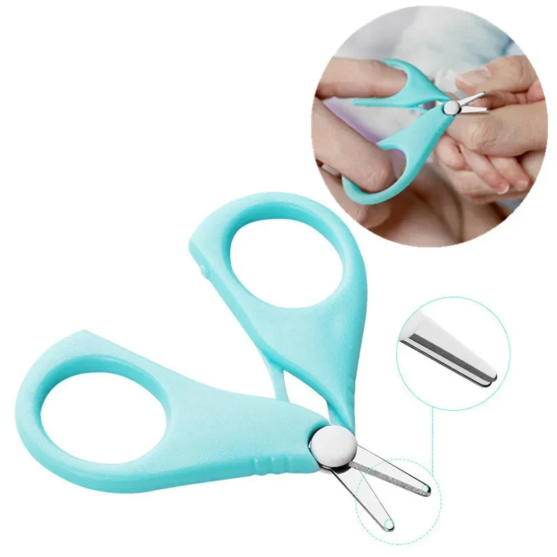 Newborn Baby Safety Nail Clippers Scissors Cutter Convenient Daily Baby Nail Shell Shear Manicure Tool Scissors Tool Nail Clipper