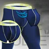 Men Thermal Underwears Men's modal Long Johns Tight-Fitting Leggings Autumn Winter Sexy Penis Scrotum Separation Men Warm Pants 1