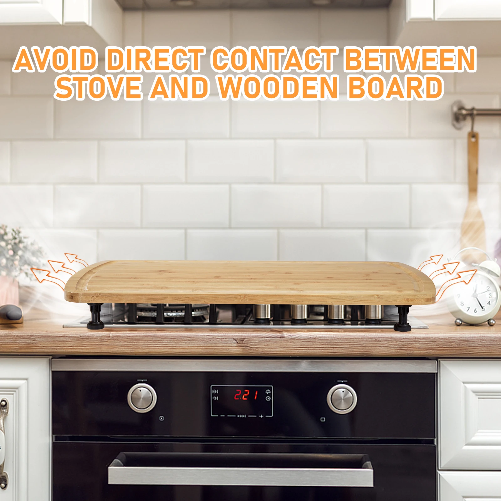 30 Inch Bamboo Noodle Board Cutting Board