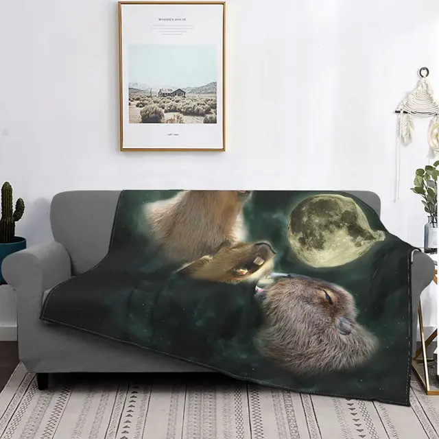 [최신|인기상품]봄이불쎄일 => 포근하고 편안한 휴식을 위한 Capybara 담요: 따뜻함과 스타일에 흠뻑 빠져보세요 [ChinaNOW | 추천상품]