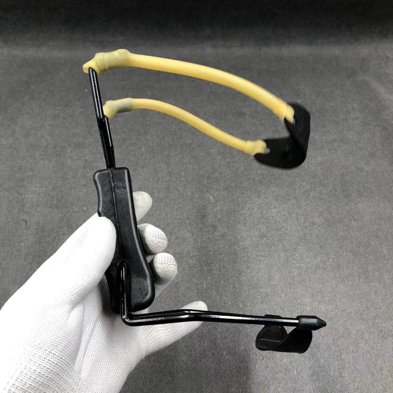 Latex Slingshot Tube Steel Slingshot Slingshot Rubber Band Slingshot Ammo Slingshot Bow Sight Super Large Hunting Slingshot Outdoor Wrist Support Folding Shooting Slingshot Hunting Sling Shot Simpleshot Acessories