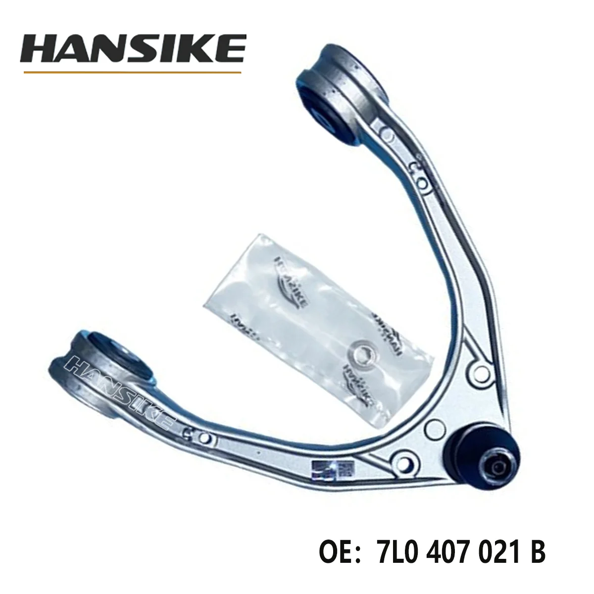 한시케 부품 OEM 7L0407021B 7L0407021A 아우디 Q7 폭스바겐 투아렉용 자동차 서스펜션 시스템 어퍼 컨트롤 암 자동차 액세서리