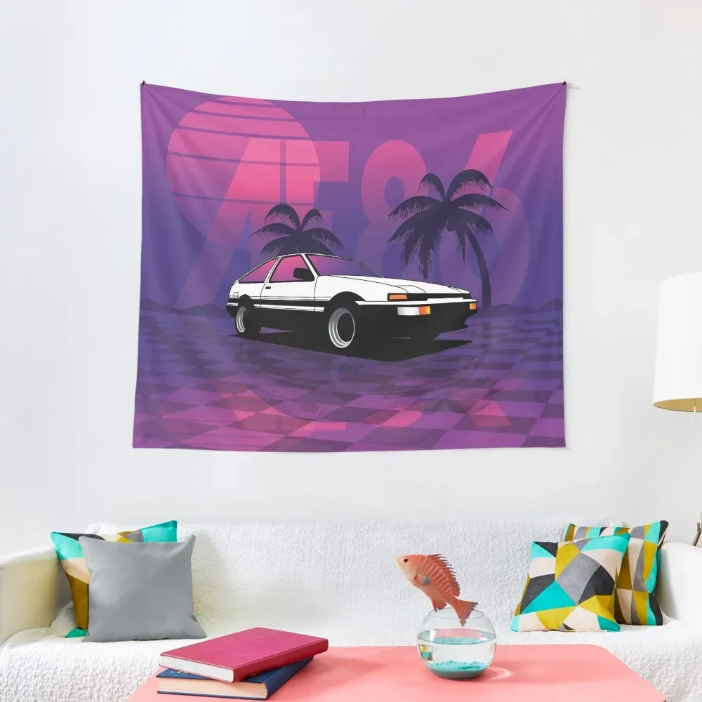 

AE86 Tapestry House Decor For Bedroom Mushroom Tapestry