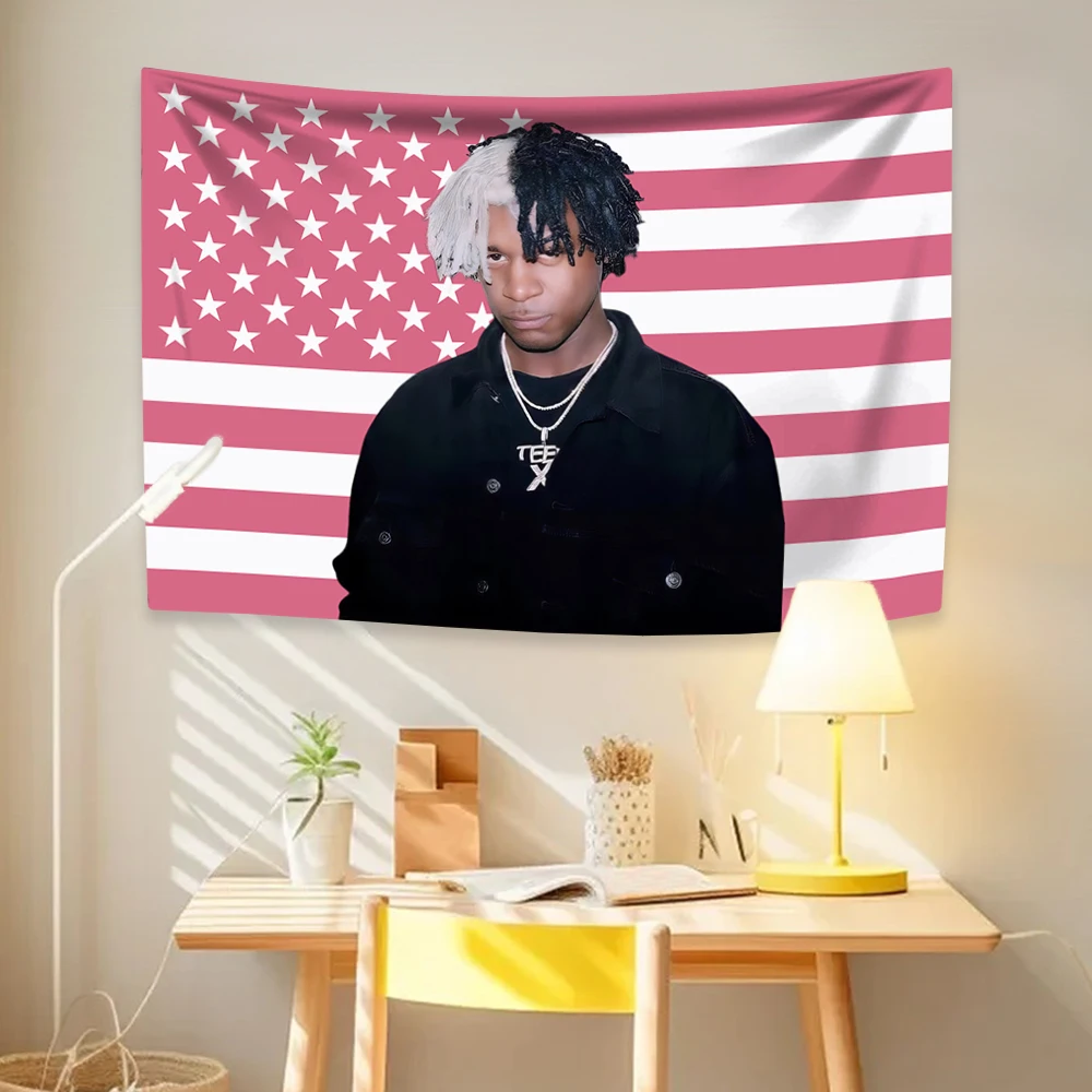 Ken Rapper Carsons Tapestry Music Album Cover Poster Wall Hanging Decor for Bedroom College Dorm Home