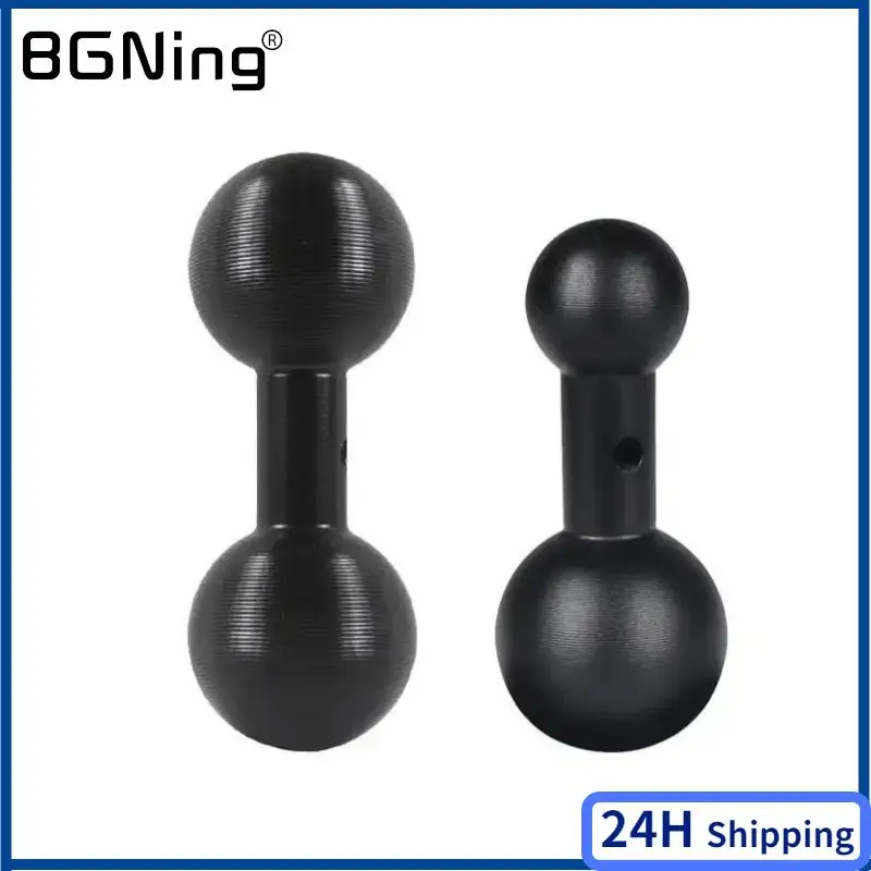 17 mm 25 mm Kugelkopf-Adapter, erweiterte Doppelkugel-Verbindungshalterung für Gopro 13 Insta360 X4 Osmo Kamerahalter, Telefonständer, GPS