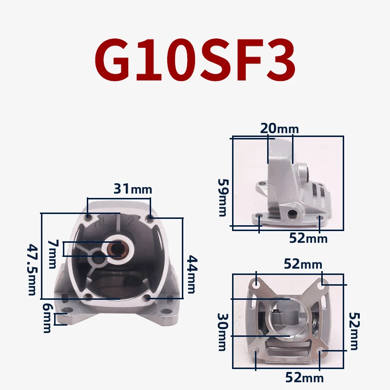 free shipping angle grinder switch for hitachi 100 g10sf3 high quality 5pcs lot Aluminum Head Housing Accessory for Hitachi G10SF3 Angle Grinder Aluminum Head Housing Accessory Replacement