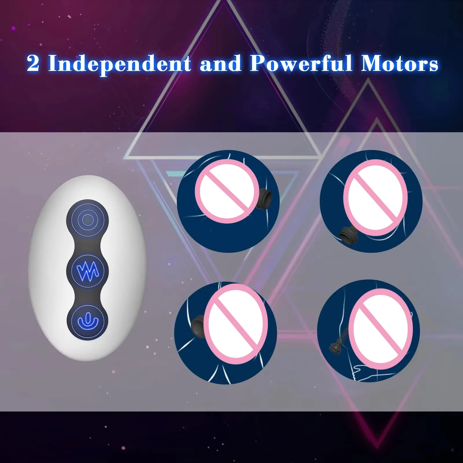 Remote Control Anal Vibrator Male Prostate Massager Wriggling Rotating Vibrating Anal Beads Adult Sex Toys With Suction Cup_voghion.com