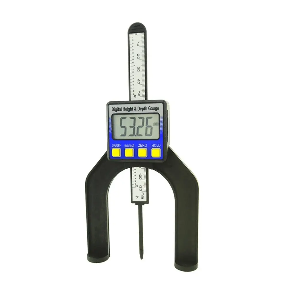 Digital Depth Gauge LCD Height Gauges Calipers With Feet For