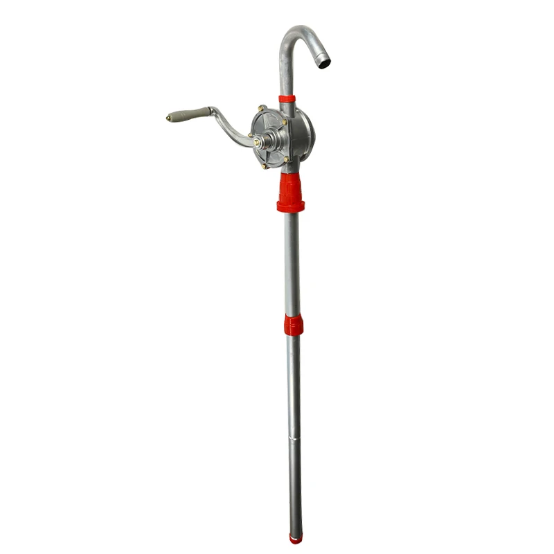 

Hot Manual Hand Pump 32mm Heavy Drum Rotary New Oil Fuel Barrel Heavy Duty Pump Diesel Fuel Oil Gas Transfer Tool for Household