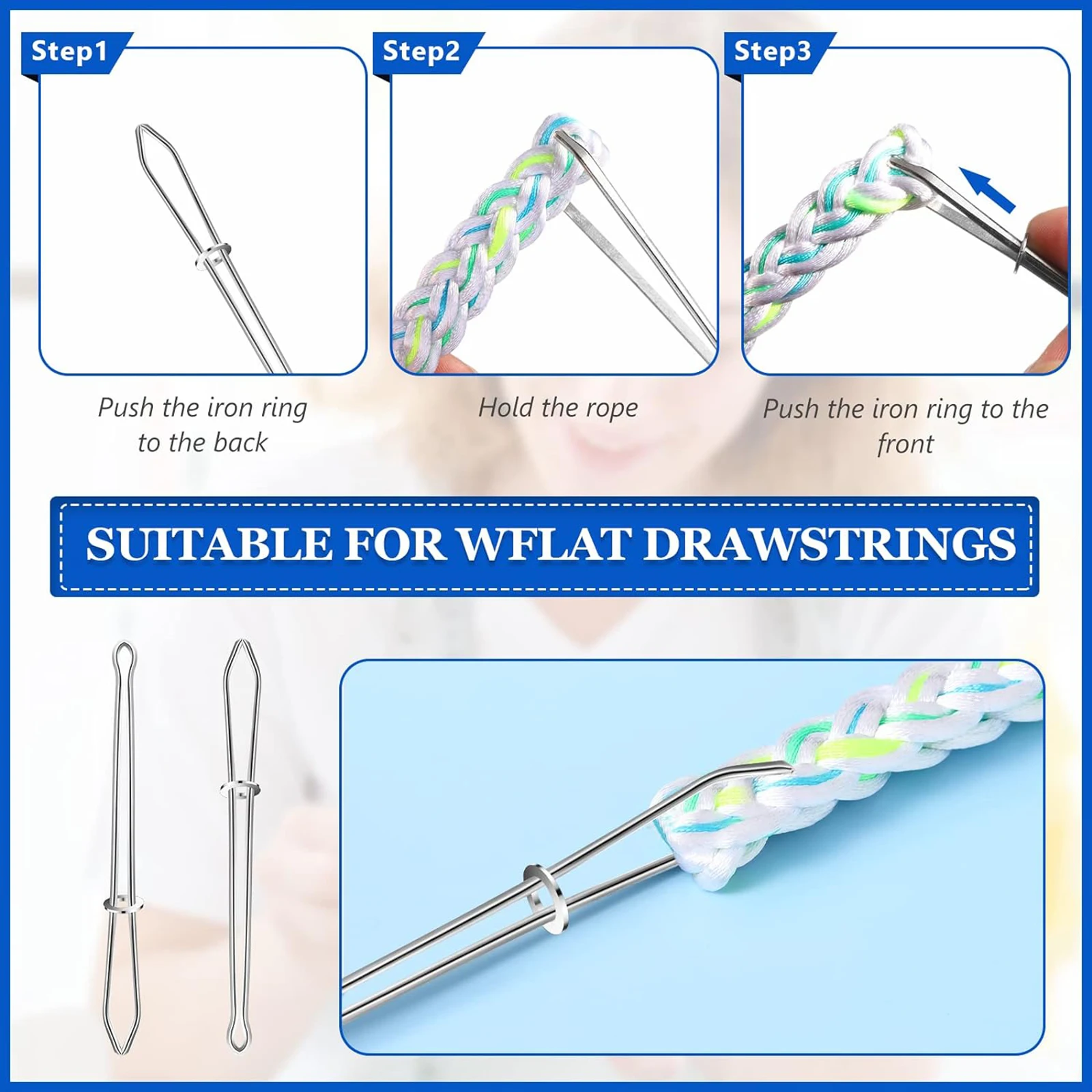 Sewing Needle Threader Multiple Needle Threaders Kit Gourd Fish Thumb Sewing Threader Seam Ripper Sewing Tweezers Thimble with Scissor Box for DIY