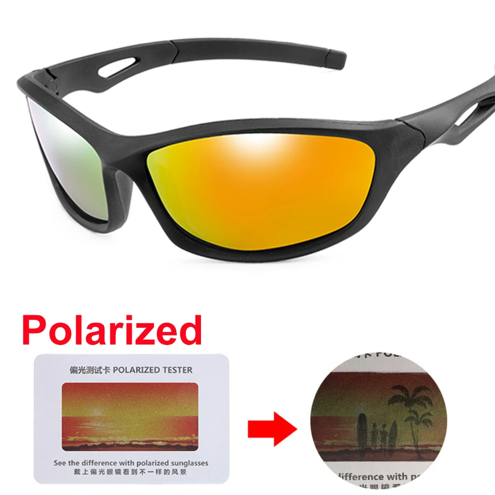 Kids Polarized Sunglasses TR90 Boys Girls Fashion Sun Glasses Silicone
