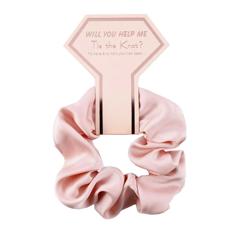 6/1pcs Bridesmaid Gift Hair Band Ties Wedding Bridal Shower Team Bride to be Decoration Favors Bachelorette Hen Party Supplies