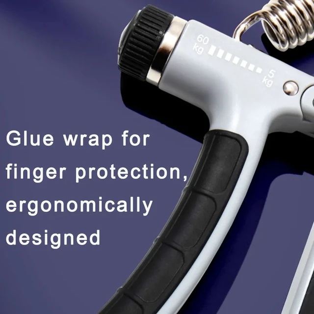 Hand Grip Gripper 5 To 60kg Adjustable Heavy Duty Gym Exercise Wrist Training Increase Strength Spring Finger Expander 3