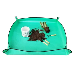 Waterproof Portable Gardening and Potting Mat (Green 100X100cm)