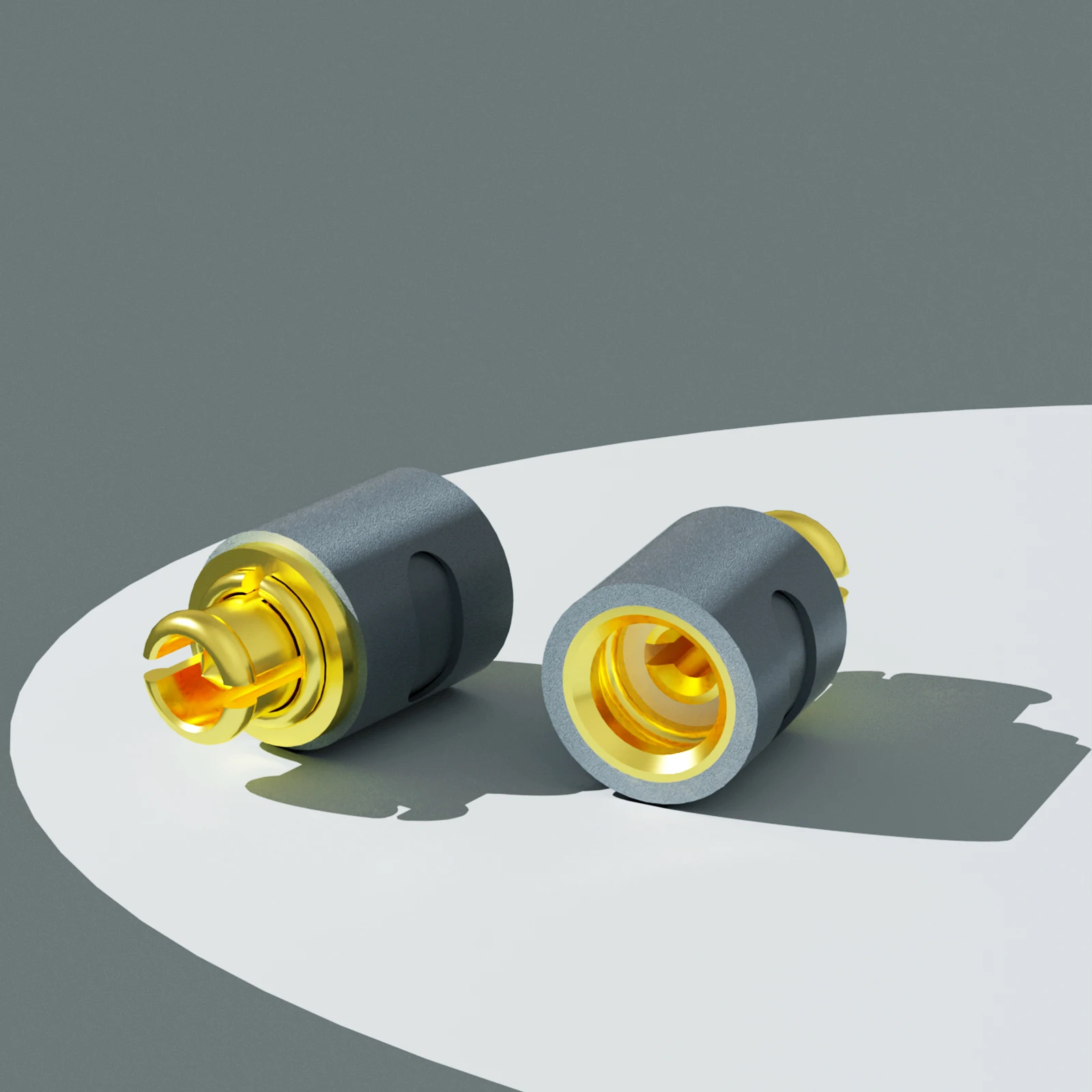 Paar vergoldete Kopfhörerkonverter MMCX/2Pin 0,78 mm/N5005 Kabel verbunden für FOSTEX TH900 MKII MK2 TH600 TH909 Headsets Jack – Detail 7