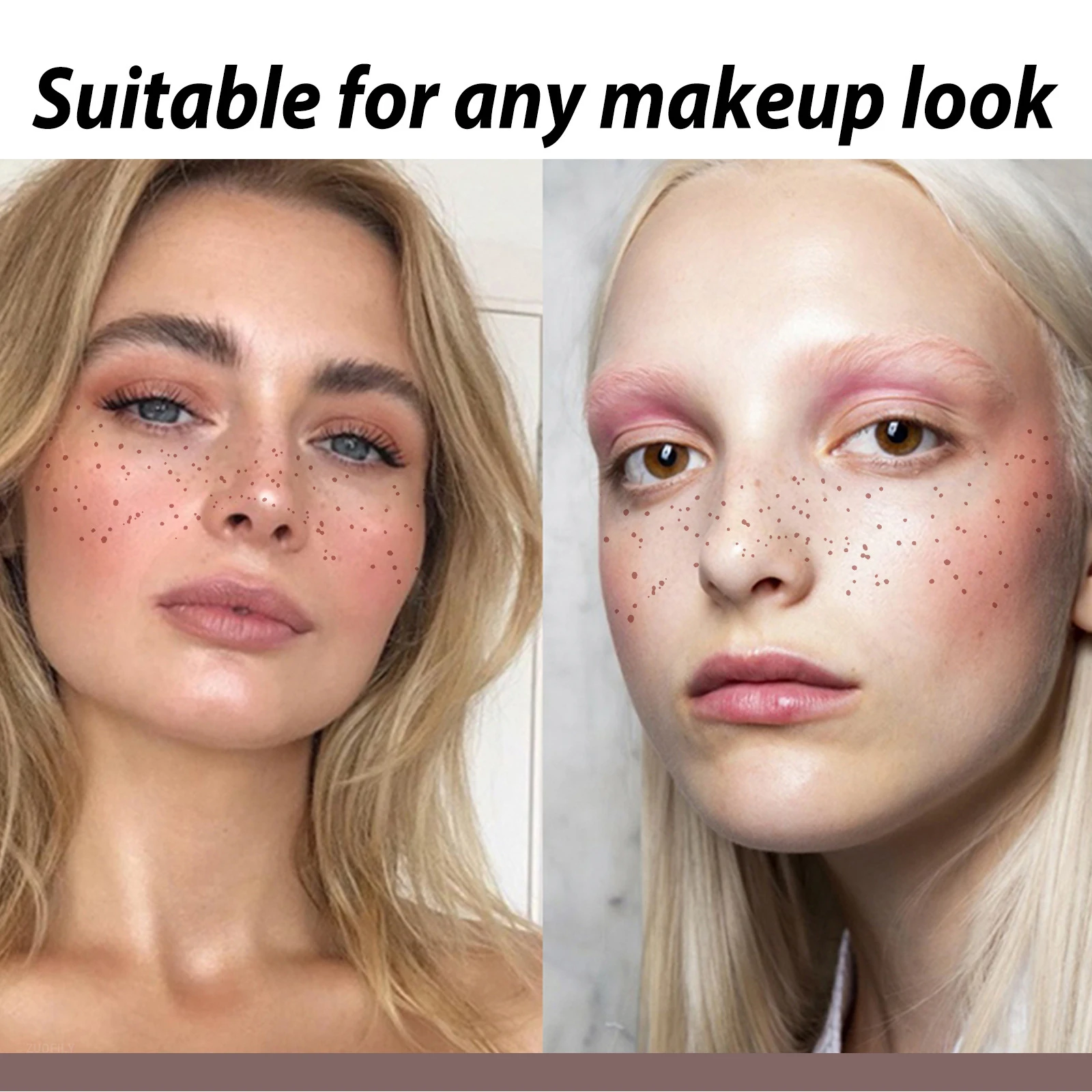 Tattoo Sticker Temporary Tattoos Makeup Stickers Makeup Accessories Fake Freckles Stickers 6/10pcs Sexy Fake Freckles Tattoo Stickers Freckles Makeup Stickers Women Makeup Accessories Fashion Temporary Waterproof