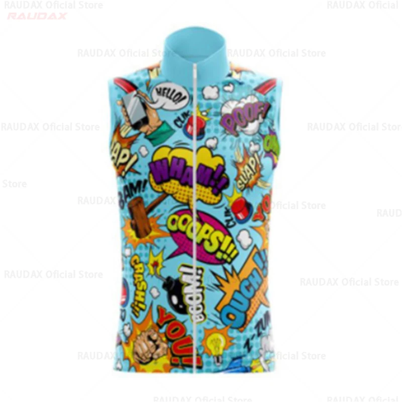 Bike Team Summer Cycling Vest Sleeveless Cycling Jersey Bicycle Vest MTB Bike Tops Racing Gilet