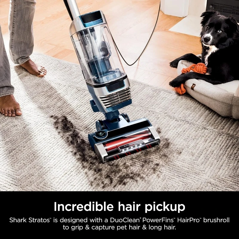 Upright Vacuum with DuoClean PowerFins, HairPro, Powered Lift-Away, Self-Cleaning Brushroll, & Odor Neutralizer Technology,