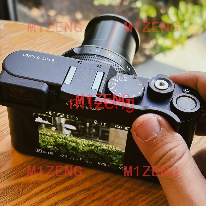 D-LUX8 Fingergriff Metall Daumen hoch Blitzschuh Handgriff Blitzschuh Halterung Adapter Abdeckung Rest für LEICA DLUX8 Kamera – Detail 18