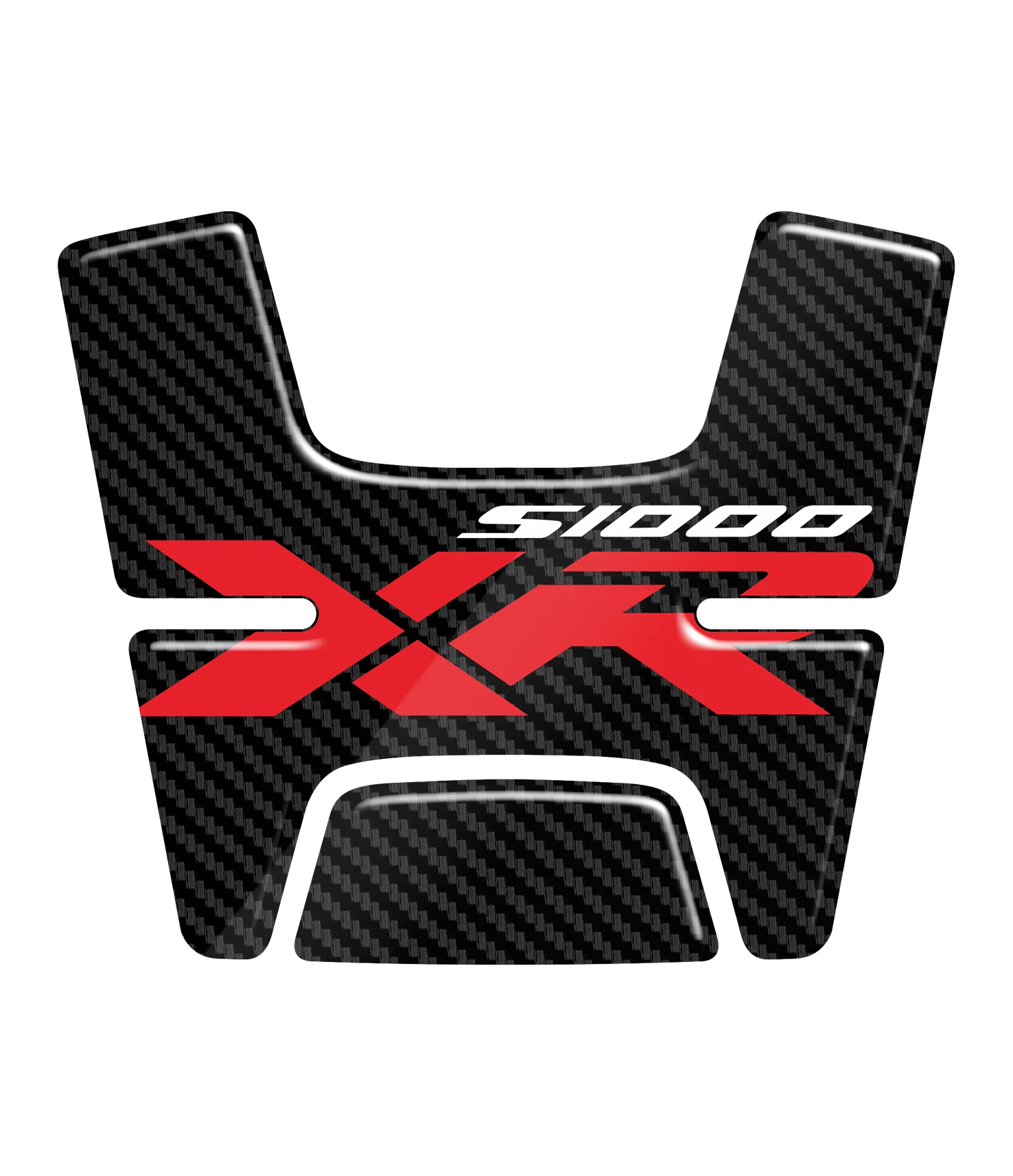 

3D Carbon Fiber Motorcycle Fuel Tank Pad Cover Protector Decal Stickers For BMW S1000XR S1000 XR 2019-2023 2020 2021 2022