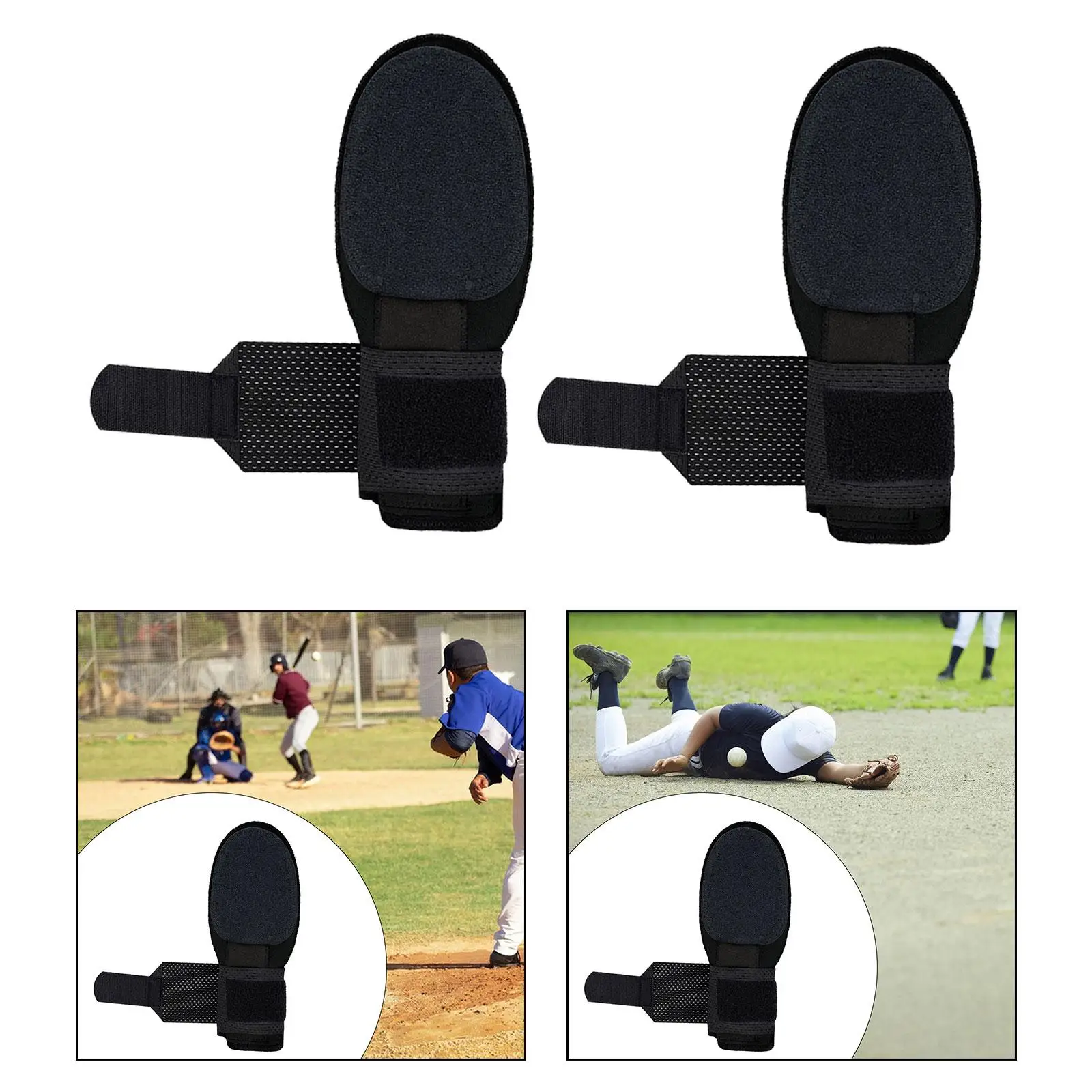 Baseball Sliding Glove Durable Baseball Sliding Pad Fit Right and Left Hand