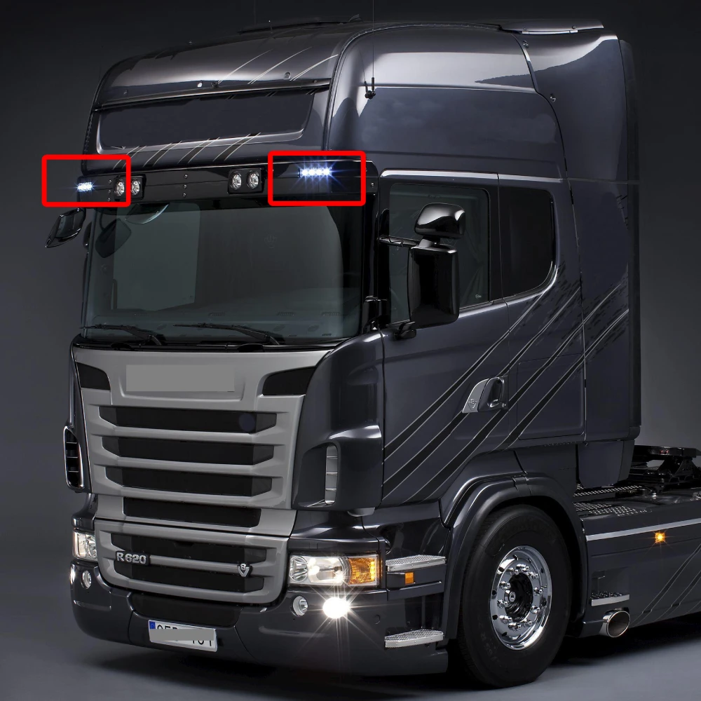 ���� DRL LED ����, ��ī�Ͼ� R450 R560 R730 P320 P360 P410 G440, �������� ��ȣ ����, OEM 1798980 1910437 �׼�����, 24V