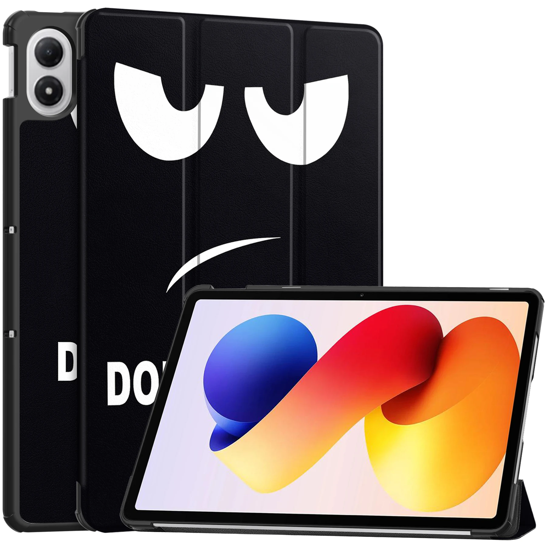 Premium PU Leather Tri-Folding Kids Stand Magnetic Tablet Cover