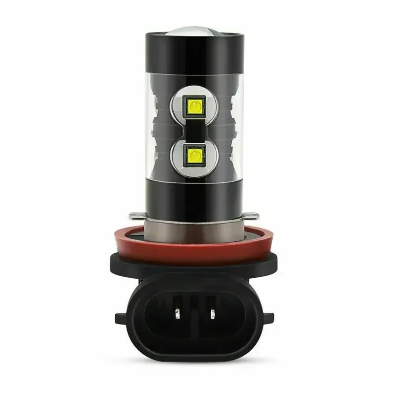 2x H8 H10 H11 Led HB4 9006 HB3 9005 Fog Lights Bulb 10SMD 50W 1200LM 6000K White Car Driving Running Lamp H4 H7 H16 LED Light 2