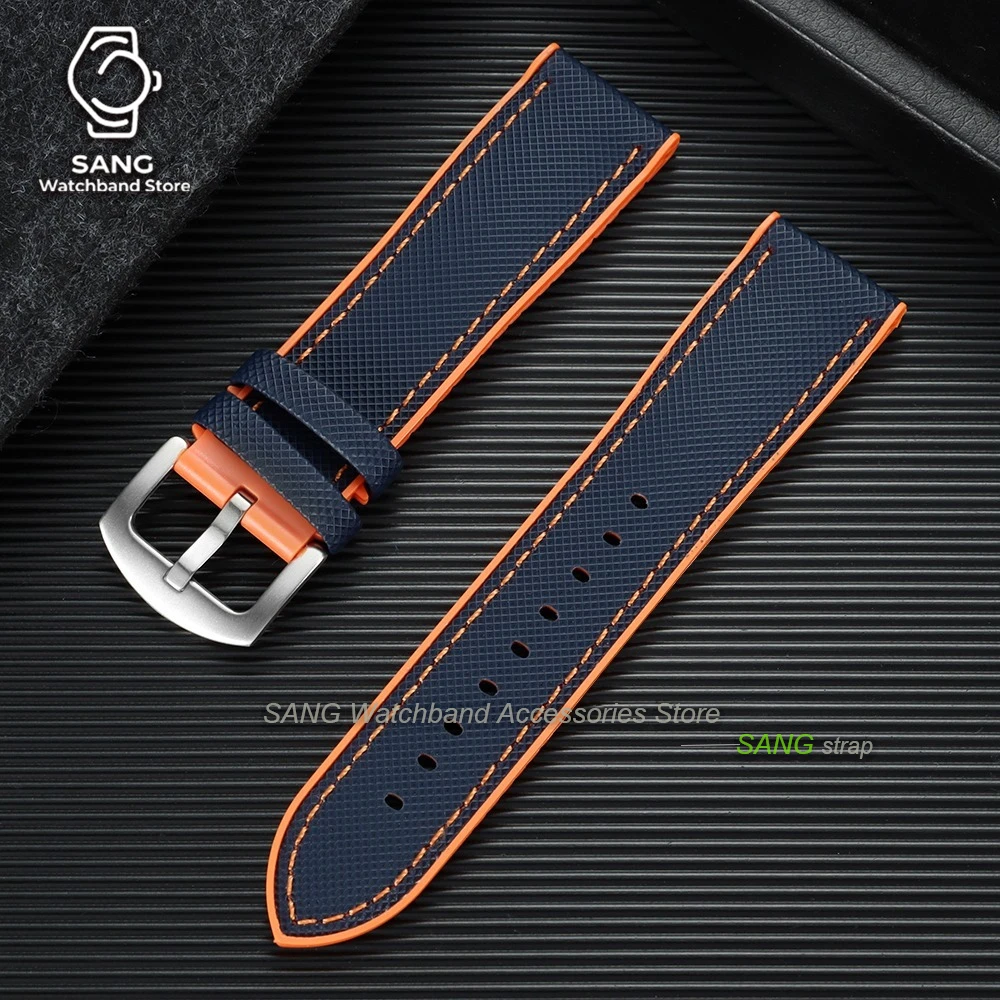 Universal Metal Buckle Watch Band - Premium Nylon & Silicone Sport Wristband