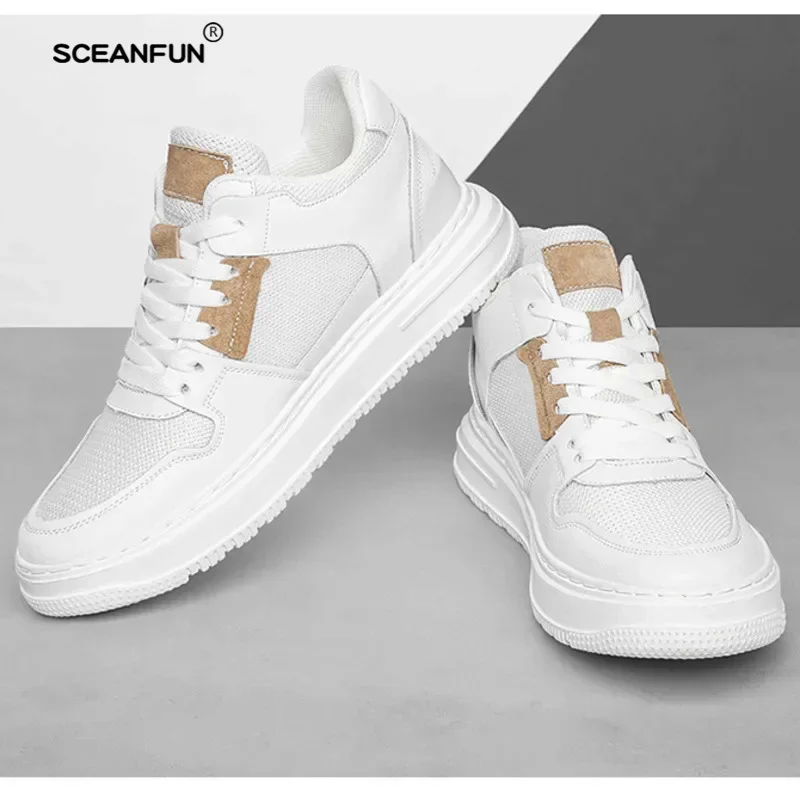 Summer Mesh Men Sneakers Elevator Shoes Chunky Increase Insole 6CM 8CM Breathable Sports Casual Height Shoes For Man 46 6