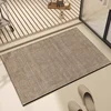 Bathroom Carpet Non-slip Water-absorbing Floor Mat Soft Diatom Mud Quick-drying Rug Bathroom Door Mat Entrance Door Mat 2