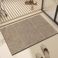 Bathroom Carpet Non-slip Water-absorbing Floor Mat Soft Diatom Mud Quick-drying Rug Bathroom Door Mat Entrance Door Mat 2