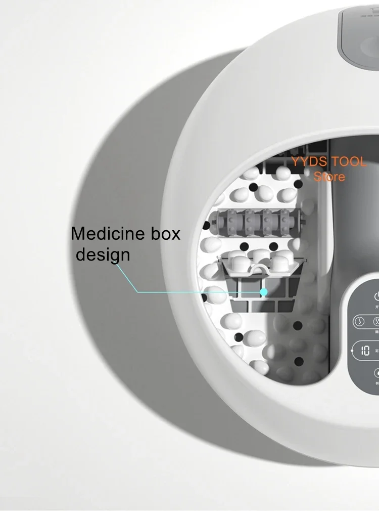 Description Picture 6 of itemSteam footbath massage heating constant temperature steam home foot washers soaking foot basin bucket