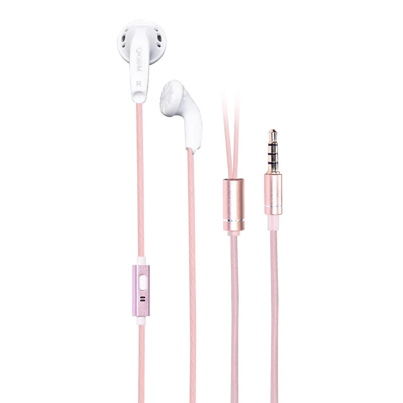 QIGOM MX500PRO Flat Head Earbuds HiFi In Ear Earphone Bass