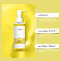 Makeup Remover Oil Instant Makeup Removal Refreshing Non Irritating Clear Cleaning Improve Sensitive Skin Facial Cleanser Oil 2