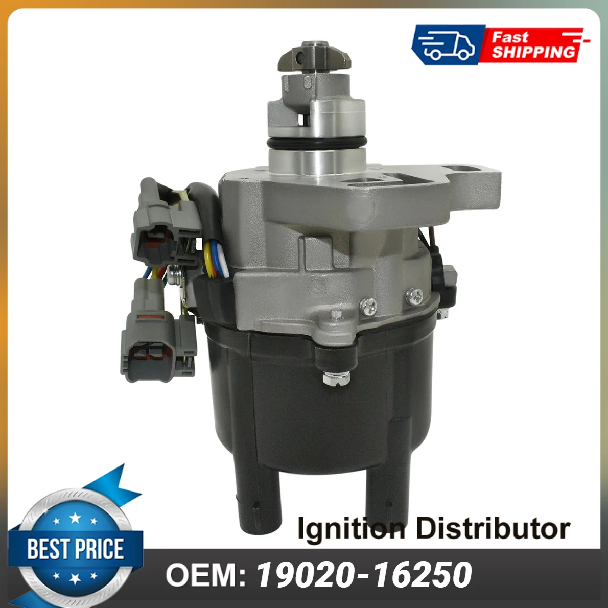1PCS Ignition Distributor 19020-16250 19020-16280 For 93 94 95 Geo Prizm Corolla Celica 1.6L 4AFE 1.8L 19020 16250 190250