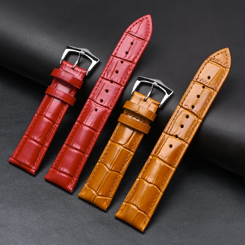 Premium Genuine Leather Watch Band – Top Layer Cowhide Strap Bracelet