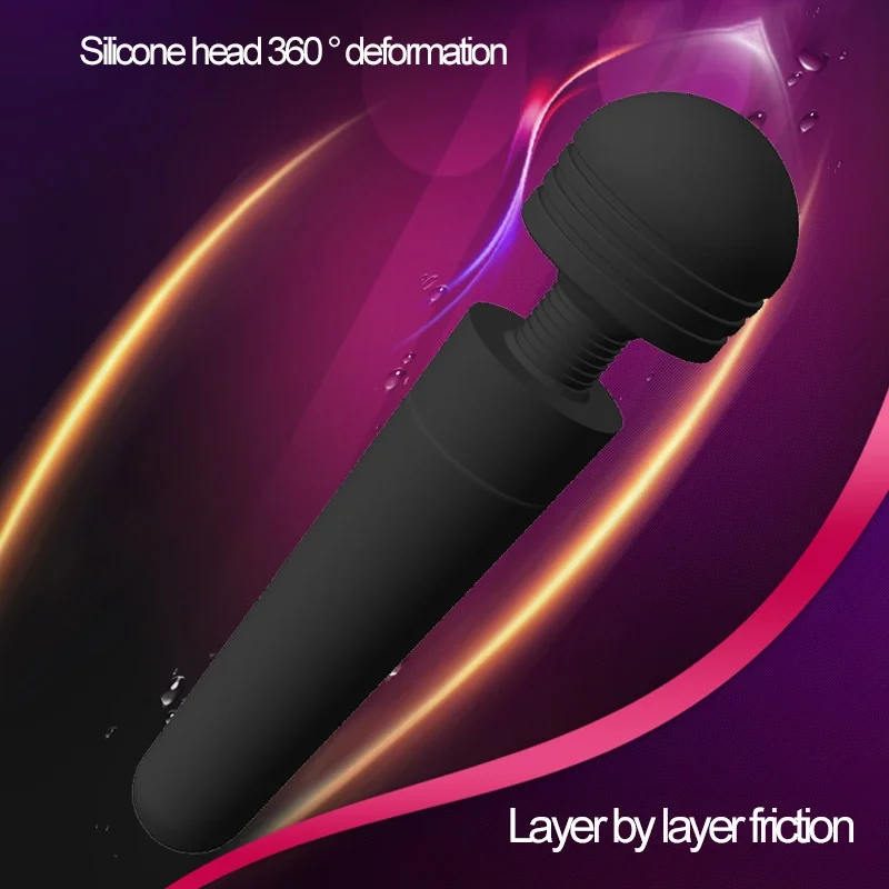 Adult Magic Wand Dildo G Spot Vibrator Sex Toys For Woman Breast Vagina Clitoris Stimulator Couples Erotic Vibrators For Women sex toys