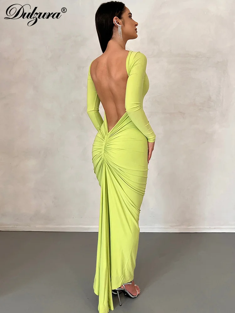 Sexy Cami Dress Autumn Winter New Backless Fashionable Elegant Pu Leat –  Fashiondresses for less
