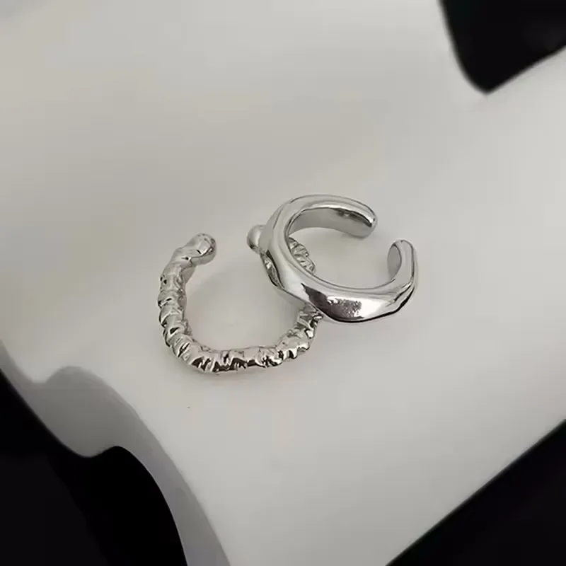 Ear Clip Earrings Clip Earrings Ear Clip Ear Accessories Punk Irregular Geometric Ear Cuff Earrings for Women Non-Piercing Metal Ear Clip Fake Cartilage Fashion Jewelry Party