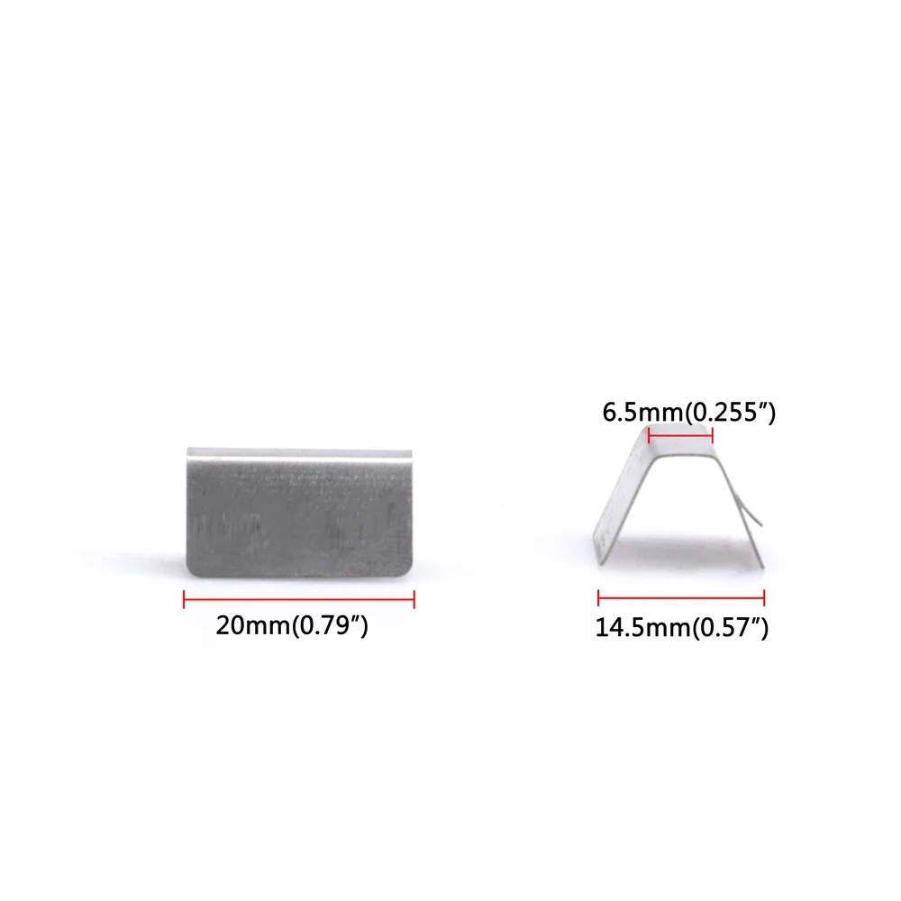 Wind / Rain Deflector Metal Fitting Clips Replacements Heko G3 SNED Clip Stainless Steel Car Window Deflectors Accessories